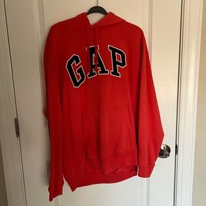 Orange GAP hoodie